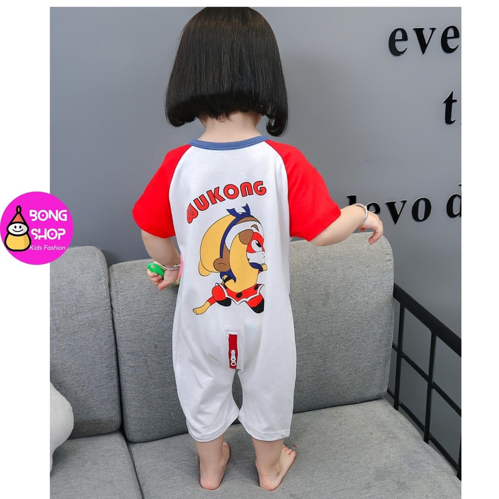 Bộ Body đùi 100% cotton Hàng Quảng Châu  liền thân cho bé trai bé gái