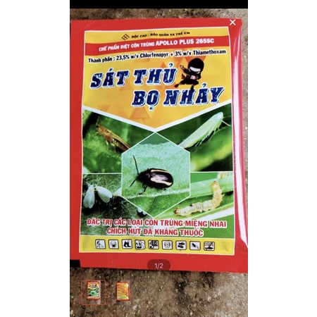 Chế phẩm trừ bọ nhảy rau Cải