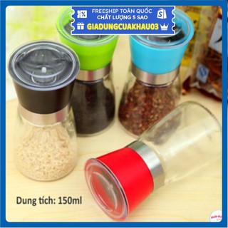 Lọ xay tiêu thủy tinh tiện dụng, Cối say tiêu đa năng