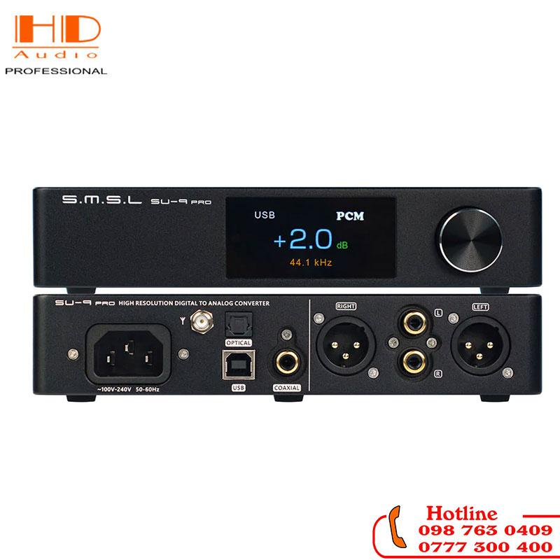 Bộ giải mã DAC SMSL SU9Pro-chip ES9039M Pro cao cấp