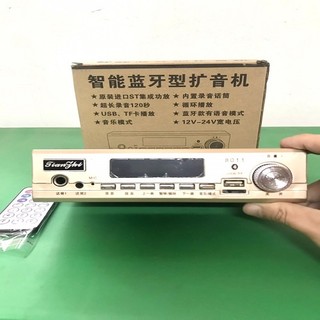 Amply mini chạy điện 12v 24v 8011 hàng giá rẻ bình dân, chuyên đánh chim đêm, bán hàng rong, nghe nhạc
