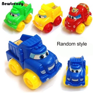 MINI Pull Back Engineering Model Car Diecast Car Toy Vehicles Toy Cars
