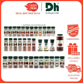 Gia Vị Bột Tự Nhiên Dh Foods GỪNG/TỎI/NGHỆ/SẢ/HÀNH/ĐIỀU ĐỎ/ ỚT BỘT HÀN QUỐC