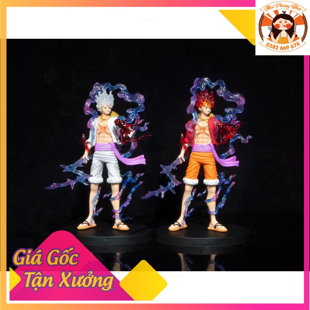 Mô Hình Luffy Gear 5 Sun God Nika cao 21cm - Mô hình OnePiece