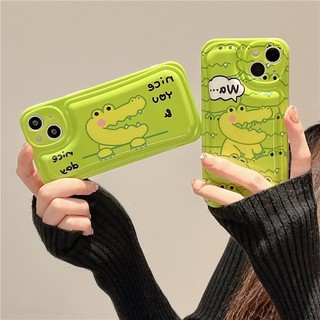 Ốp lưng iphone cá sấu zui zẻ cute