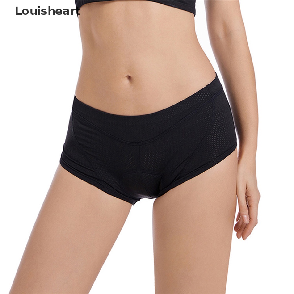 Quần Short Đi Xe Đạp Có Đệm Gel 3D Thoải Mái Dành Cho Nữ Louisheart TFG