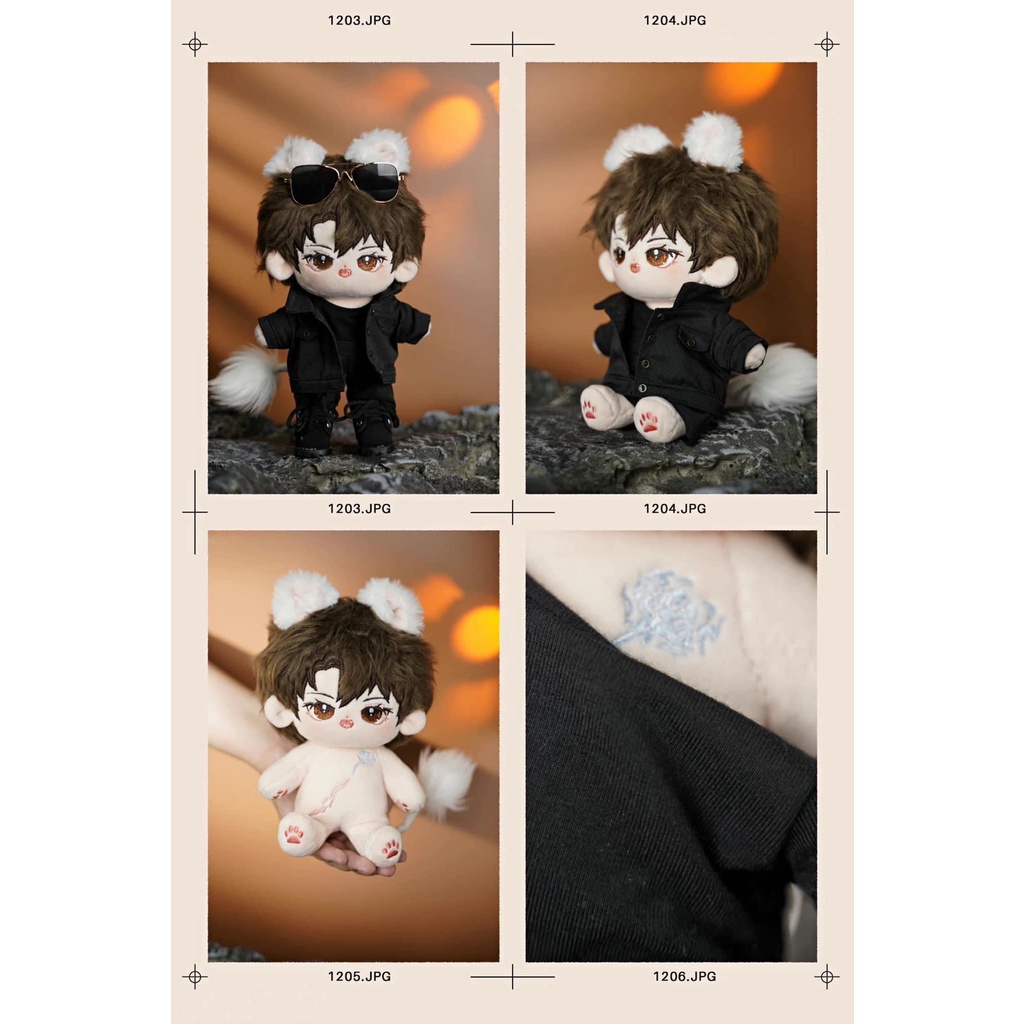 Doll Nhân Ngư Hãm Lạc Rimbaud Bạch Sở Niên tóc tơ, hàng chính hãng Kaze