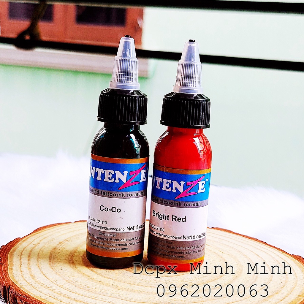 Mực tập xăm Enterze cho mày và môi chai 30ml