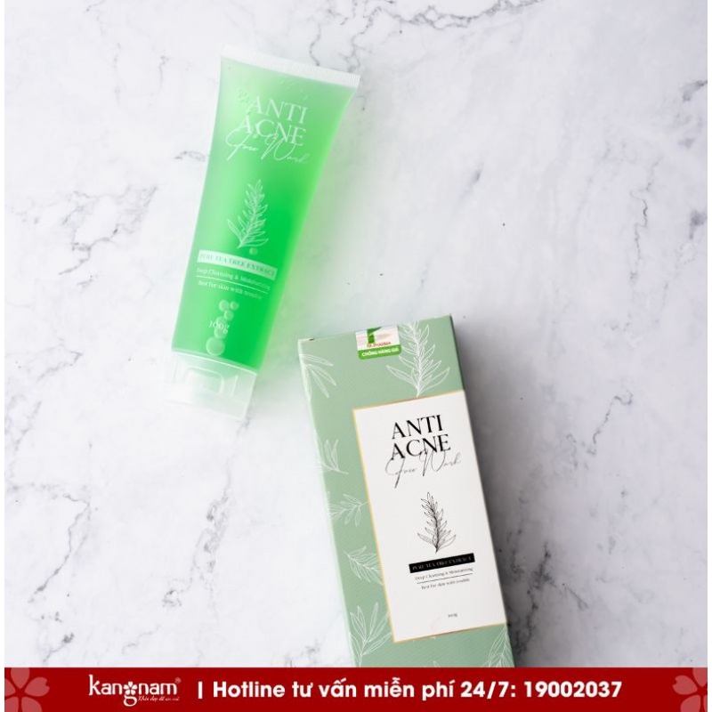 Sữa Rửa Mặt Anti Ance Face Wash Phan An Garden 100ml