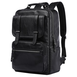 MOYYI balo laptop chống sốc Da Đựng Laptop 15.6inch 30L Có Khóa Kéo Thời Trang Cho Nam