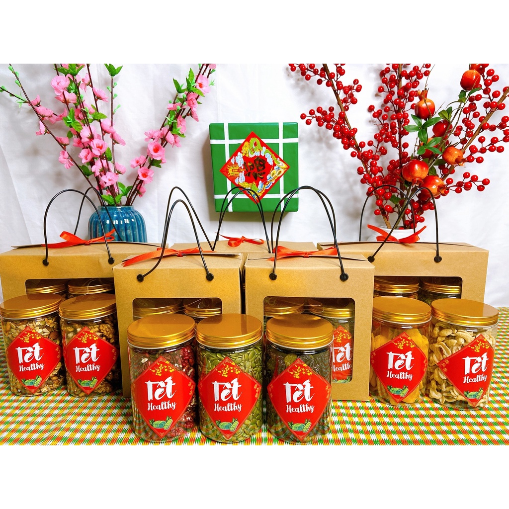 Set quà tết hạt dinh dưỡng Tết Quý Mão 2023 - Cung Chúc Tân Xuân