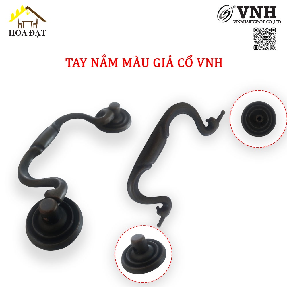Tay Nắm Cửa Tủ Màu Giả Cổ - Cổ Điển – Hợp Kim Atimon Cao Cấp