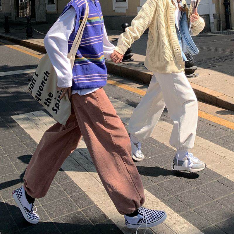 Quần Jogger Unisex Bo Ống Chất Len Tăm Zin Fashion