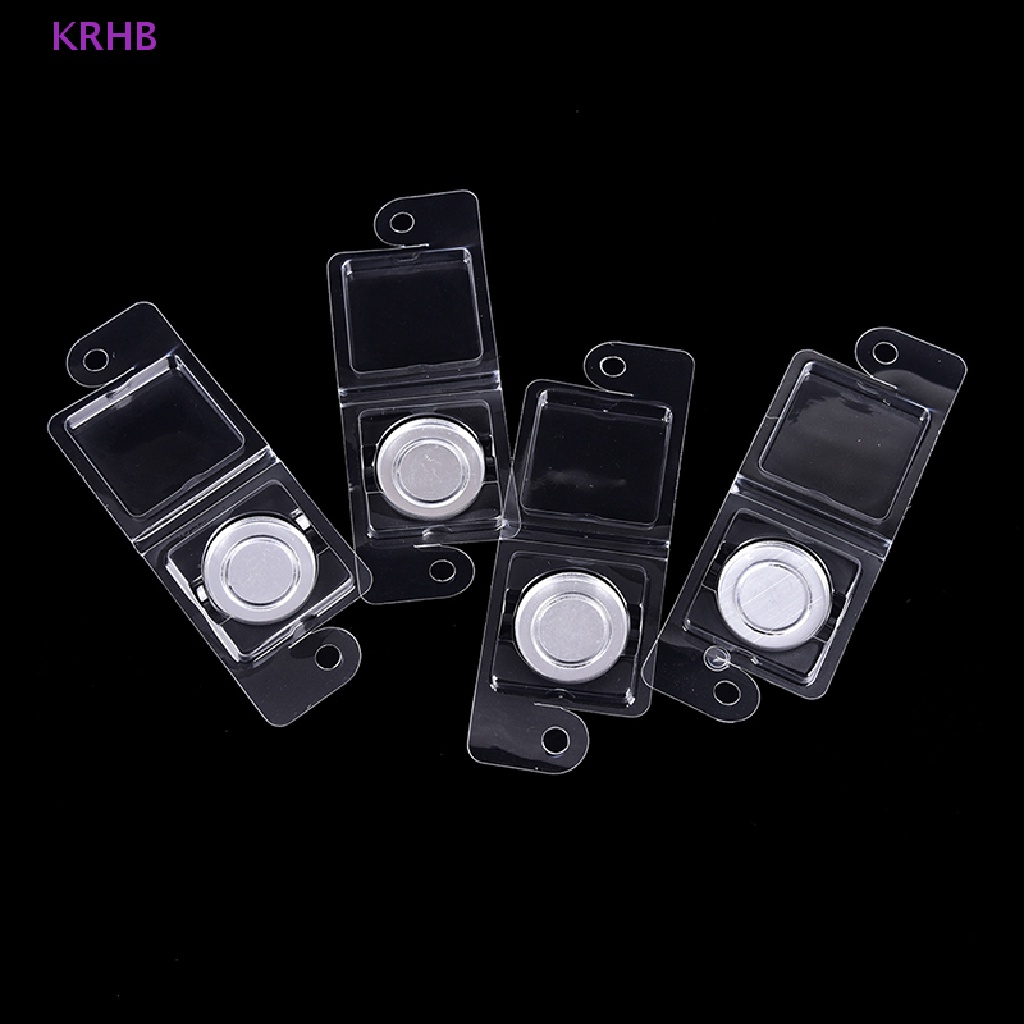 Set 10 Bảng Phấn Mắt Rỗng Bằng Nhựa Cấp Độ Kèm Hộp Nhôm 26.5