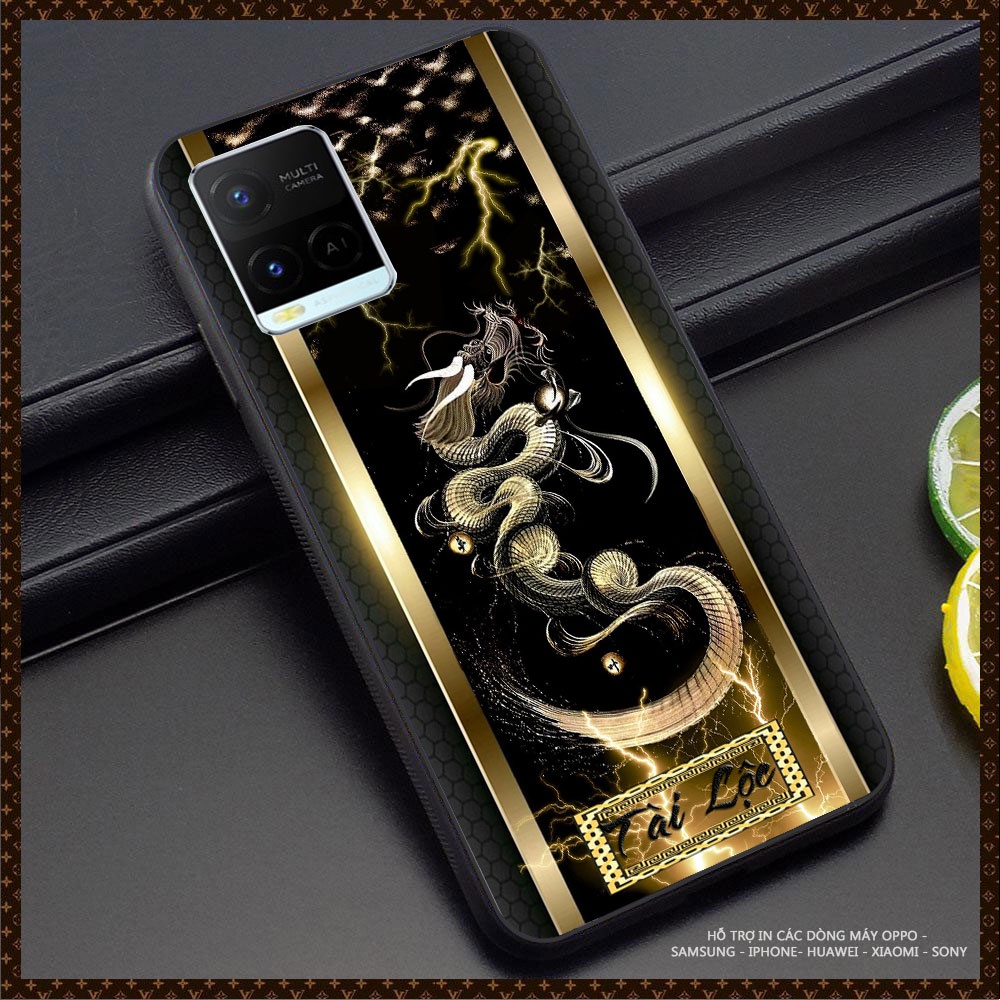 ỐP ĐIỆN THOẠI VIVO T1X4g/ VIVO Y21S/Y21/Y33s/Y22/Y22S/Y20/Y12S/Y15/Y17/Y16/Y19/Y02S RỒNG TÀI LỘC PHONG THỦY 2023 QUÝ MÃO