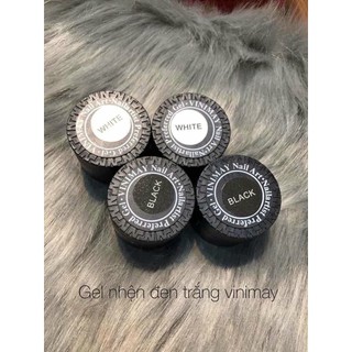 Gel nhện Vinimay trang trí móng (trắng, đen)
