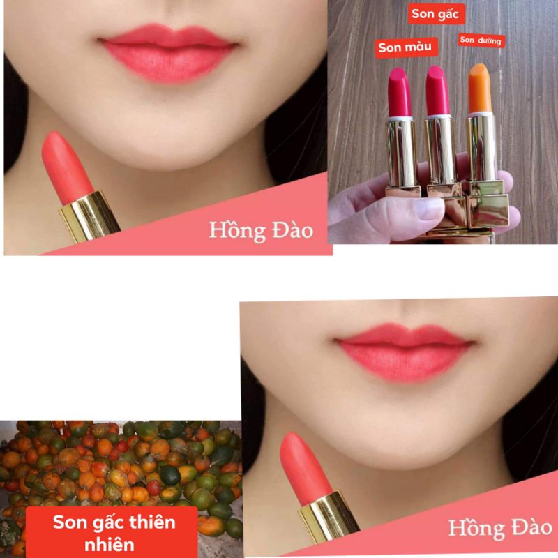 Son gấc hồng đào