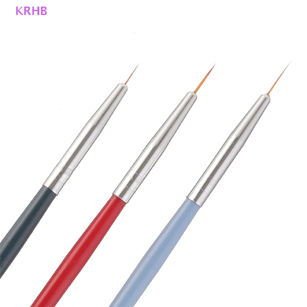 Set 3 Cọ Vẽ Trang Trí Móng Tay 3D Cho Nữ Mới