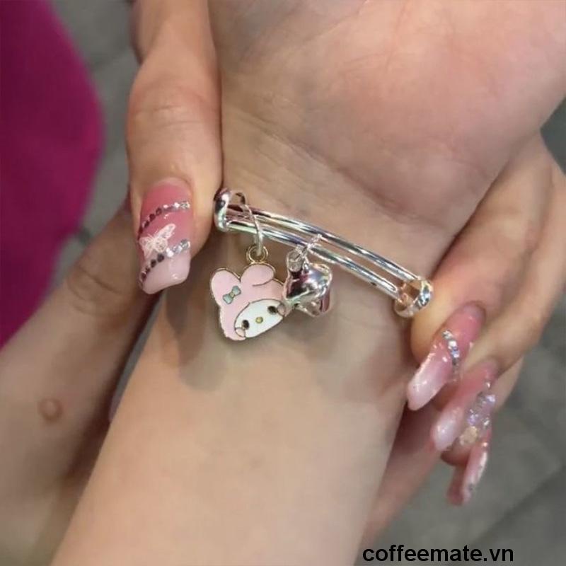 ⚡Vòng Tay Hoạt Hình Sanrio Melody Chuông Hoạt Hình Dễ Thương Cho Nữ Sinh