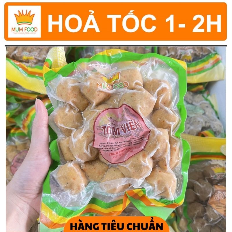 Viên Chiên, Viên Thả Lẩu - Cá Viên, Tôm Viên, Bò Viên, Viên Rau Củ MUMFOOD 1Kg Hàng Tiêu Chuẩn Siêu Ngon