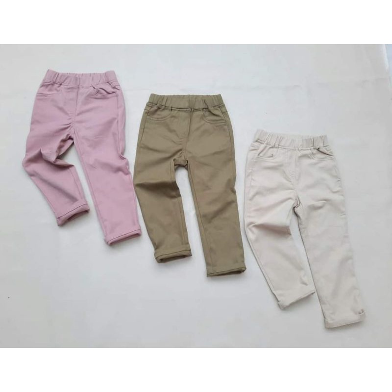 Quần kaki xuất hàn unisex bé trai, bé gái