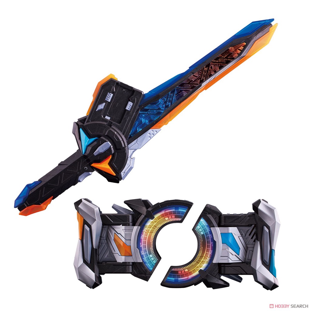 DX KAMEN RIDER GEAT TWIN COMMAND RAISE BUCKLE & RAISING SWORD 2ND