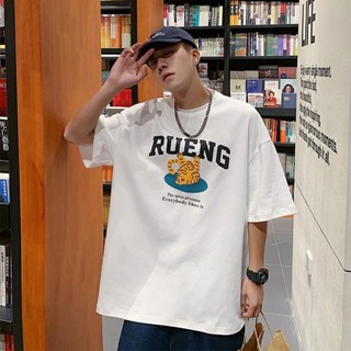 Áo thun tay lỡ unisex RUENG