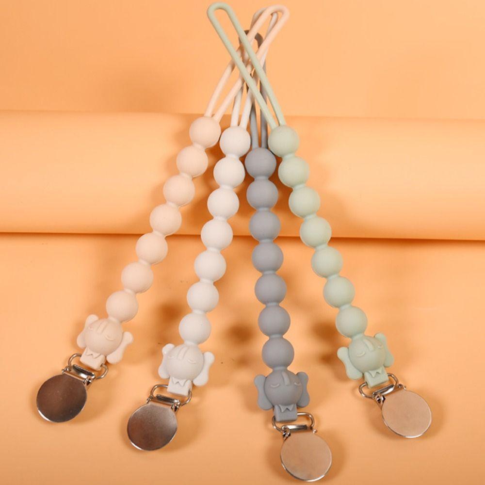 Kẹp Giữ Núm Vú Giả Bằng Thép Không Gỉ Handmade Dành Cho Trẻ