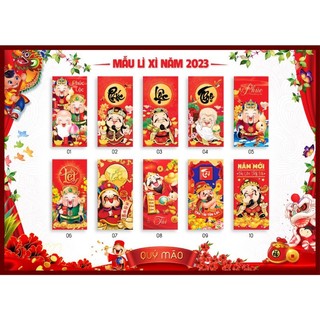 Set 10 bao lì xì