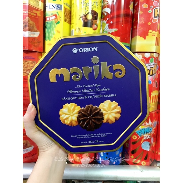 Bánh Quy Marika Bơ Hộp Thiếc- Quà tặng, quà biếu