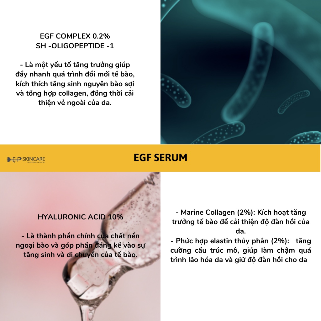 Beauty Med Tinh Chất Nuôi Dưỡng Tế Bào, Liền Sẹo EGF Serum 30ml- Shop Đẹp skincare