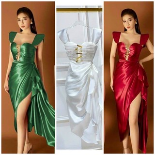 ĐẦM XẾP LY TÙNG XÉO PHỐI BÈO CAO CẤP KÈM QUẦN TẶNG KÈM HOA TAI THỜI TRANG