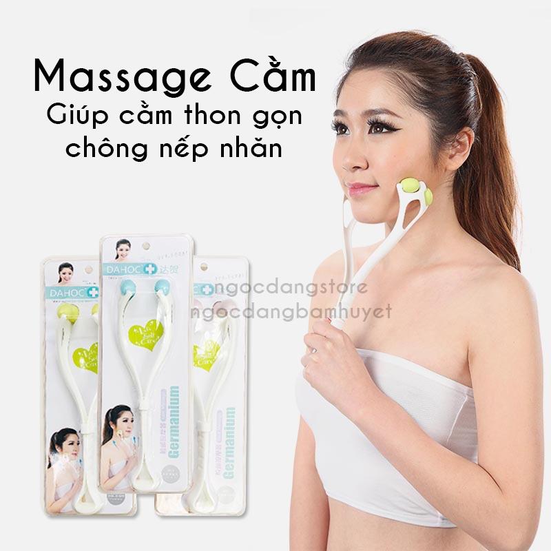 Cây lăn mặt cằm massage tạo cằm V-line thon gọn thanh tú