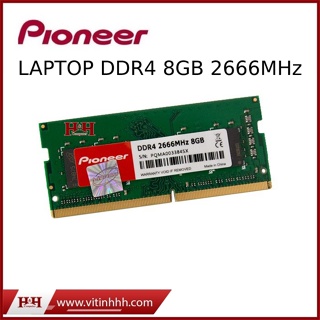 Ram Laptop PIONEER DDR4 8GB 2666MHz - New100%, BH 3 Năm 1 đổi 1