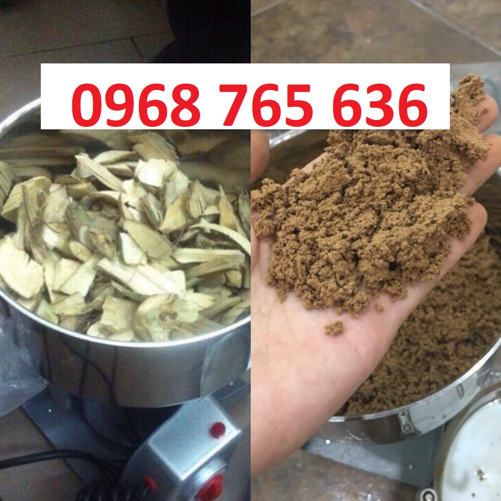 Máy xay thuốc bắc tam thất nấm linh chi 2500g công suất lớn xay siêu mịn
