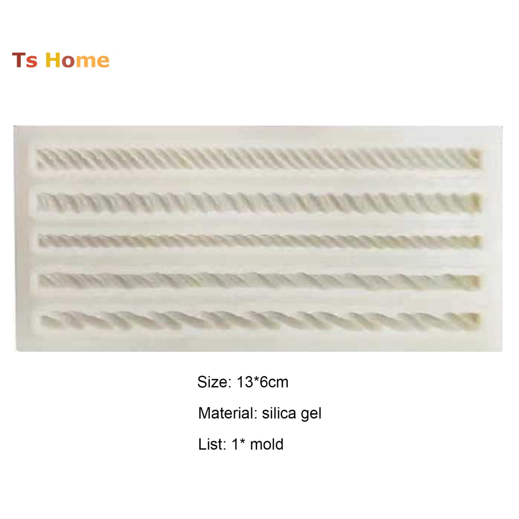 Bộ 5 Khuôn Silicone Làm Bánh Tráng Miệng DIY Có Thể Tái Sử Dụng