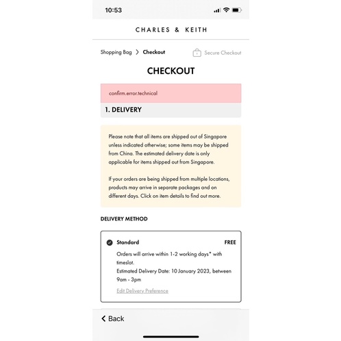 Túi cnk mini đeo chéo