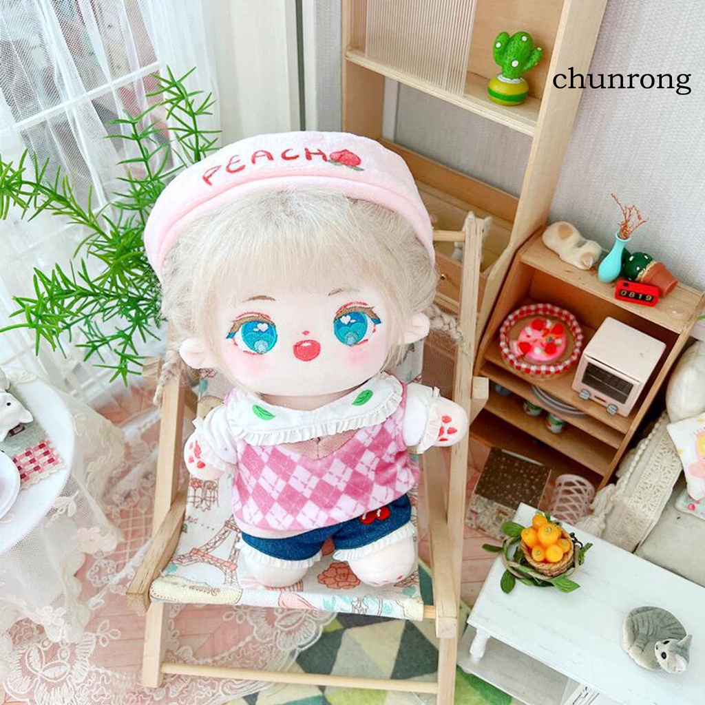 Búp Bê Vải Cotton PP Mềm Mại Dễ Thương 20cm