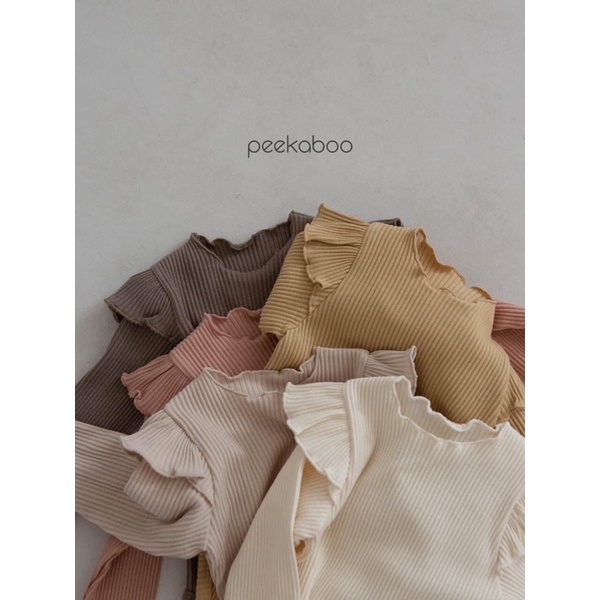 Bộ RAON peekaboo bé gái tone màu siêu tây