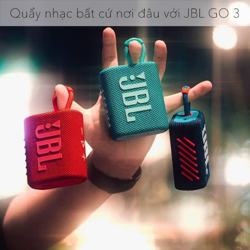 Loa Bluetooth JBL Go3 - Nhiều Màu,Bass Hay - Bảo Hành Đổi Mới | BigBuy360 - bigbuy360.vn