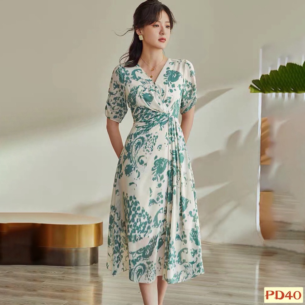 Váy dự tiệc cao cấp, đầm dự tiệc thiết kế KEVA FASHION Tạo khí chất quý phái, tinh tế mà vô cùng quyến rũ - PD40