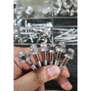 Ốc 6li trụ salaya inox 304 mẫu thái 6li1 đến 6li9