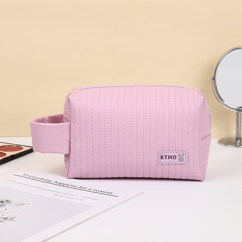 Túi Da PU Đựng Mỹ Phẩm Chống Thấm Nước Tiện Dụng Khi Đi Du Lịch