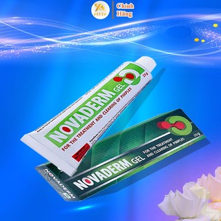 Kem mụn mặt trứng cá nội tiết tuổi dậy thì mụn ở trán mũi cằm mụn đầu đen đầu trắng ẩn đỏ bọc mủ sau lưng kem novaderm