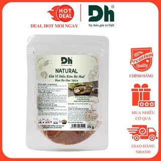 Gia Vị Bún Bò Huế Natural DH Foods 25G