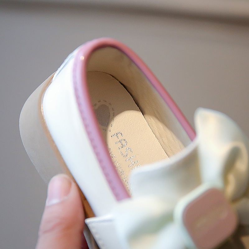 Giày Búp Bê Da Thời Trang Cho Bé Gái Size 23-36