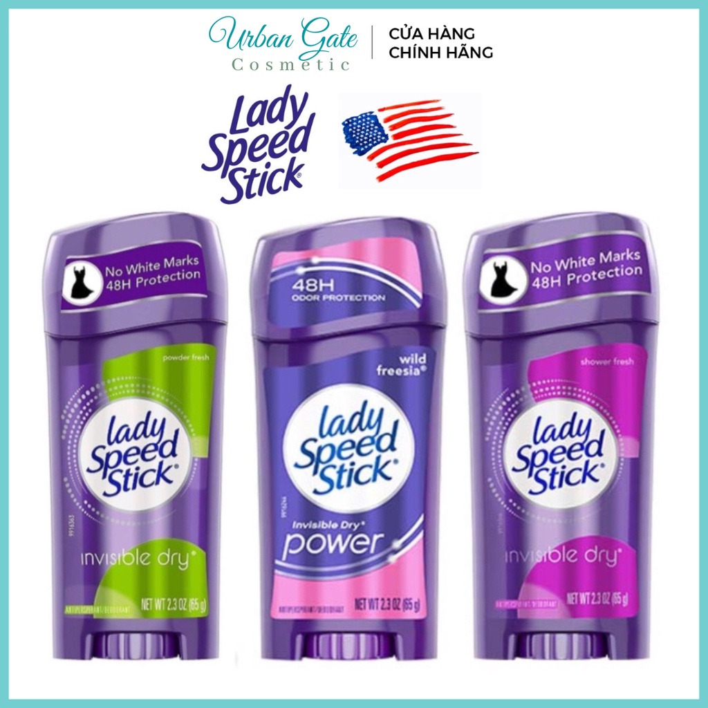Lăn khử mùi nách Lady Speed Stick Powder Fresh 65g - lăn khử mùi Mỹ