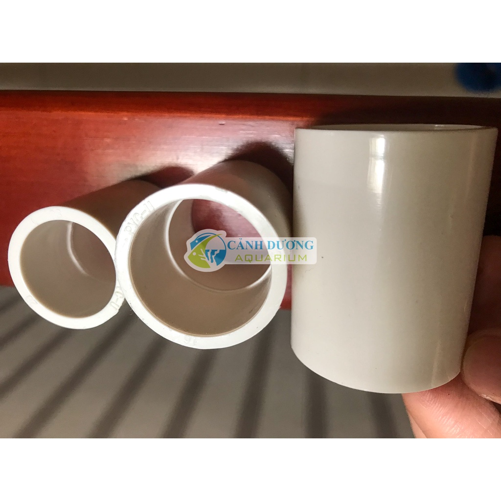 Nối thẳng cho ống U-PVC Phi 32-25-20 chuyên dùng cho hồ cá