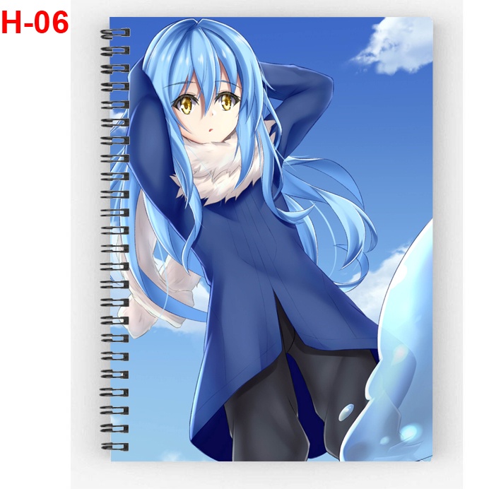 Sổ Lò xo , sổ gáy xoắn anime Tensei Shitara Slime Datta Ken - Rimuru Tempest