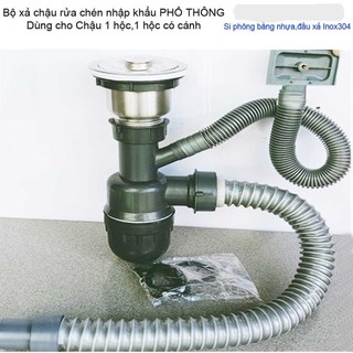 Bộ xả bồn rửa chén đơn và đôi